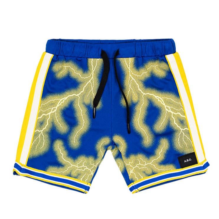 A.B.C. QUIET STORM SHORTS (BLUE/YELLOW)