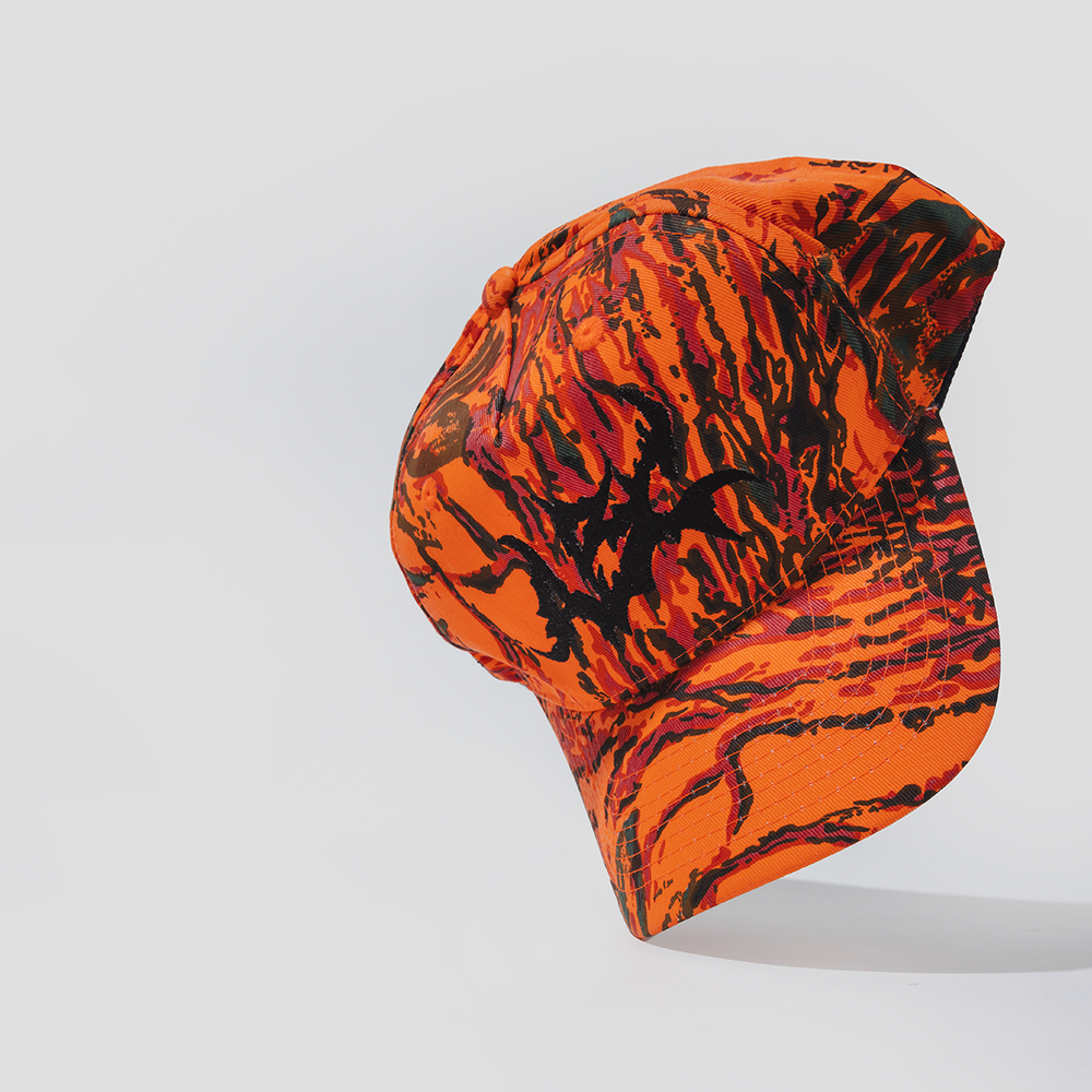 WILDERNESS SNAPBACK (RED ORANGE CAMO)