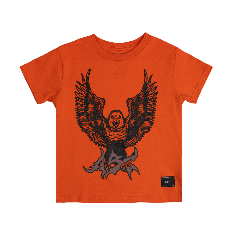 ALPHABET EAGLE TEE (ORANGE)