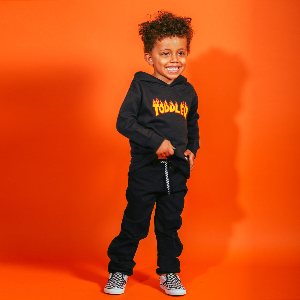 TODDLER HOODIE (BLACK)