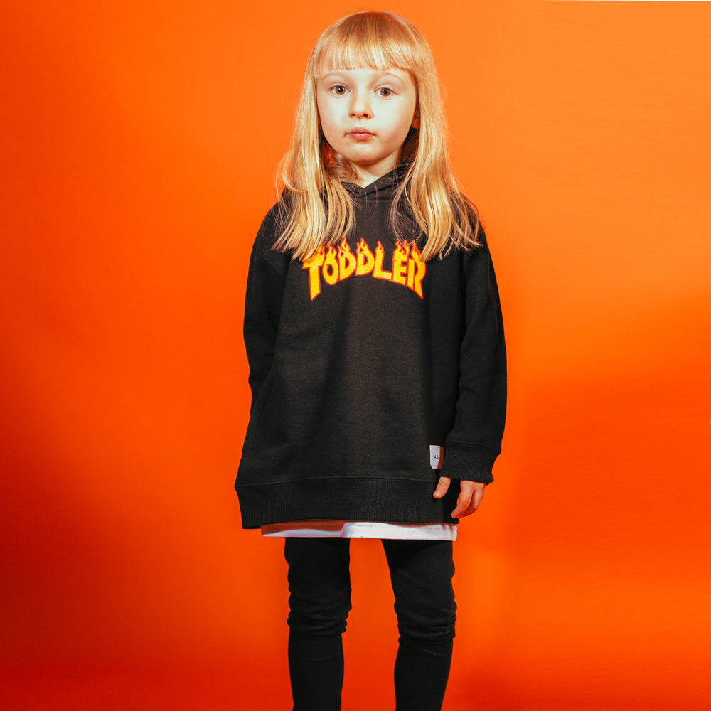 TODDLER HOODIE (BLACK)