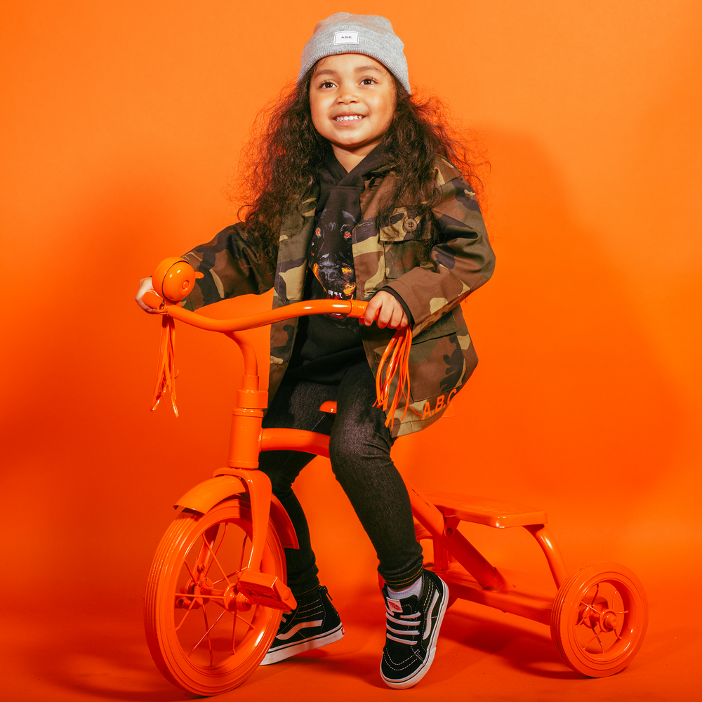 Camouflage little outlet girl jacket