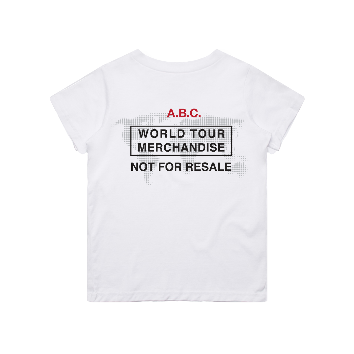 WORLD TOUR TEE (WHITE)