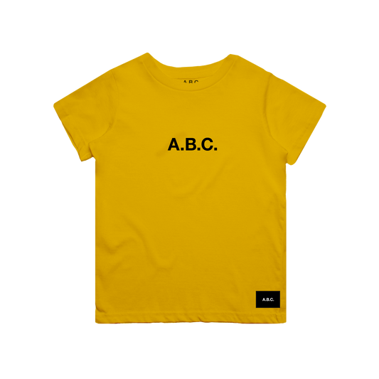 CORE TEE (YELLOW/BLACK)